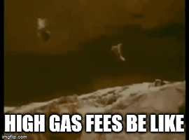 High gas fees gif
