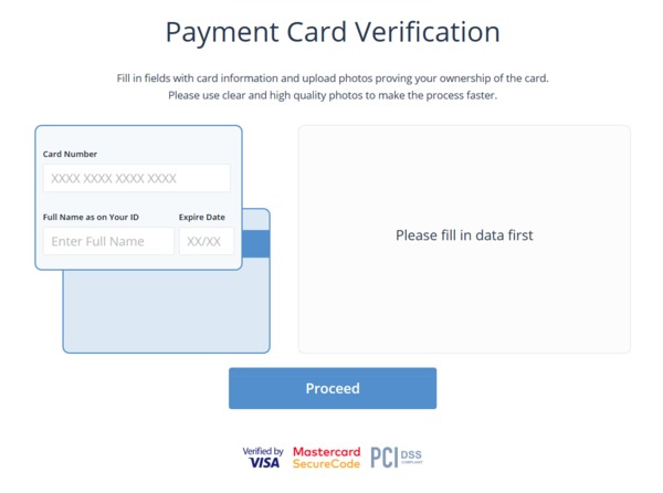 Payment Card Verification.