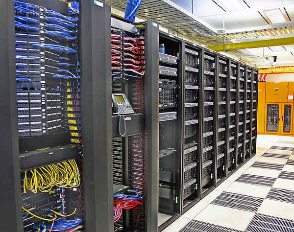 Server room.