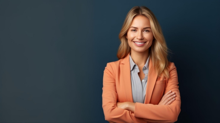 smiling professional woman