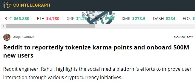 cointelegraph article