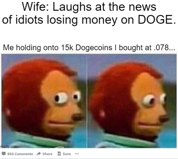 Dogecoin meme