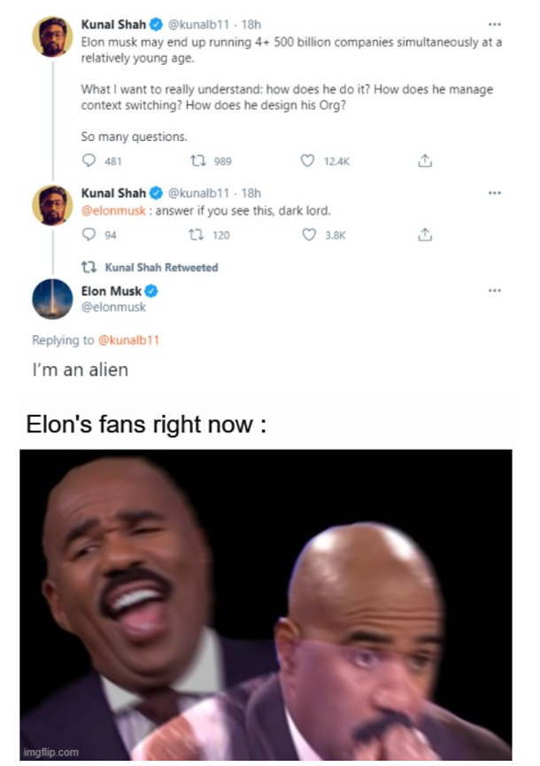 Elon Musk tweet